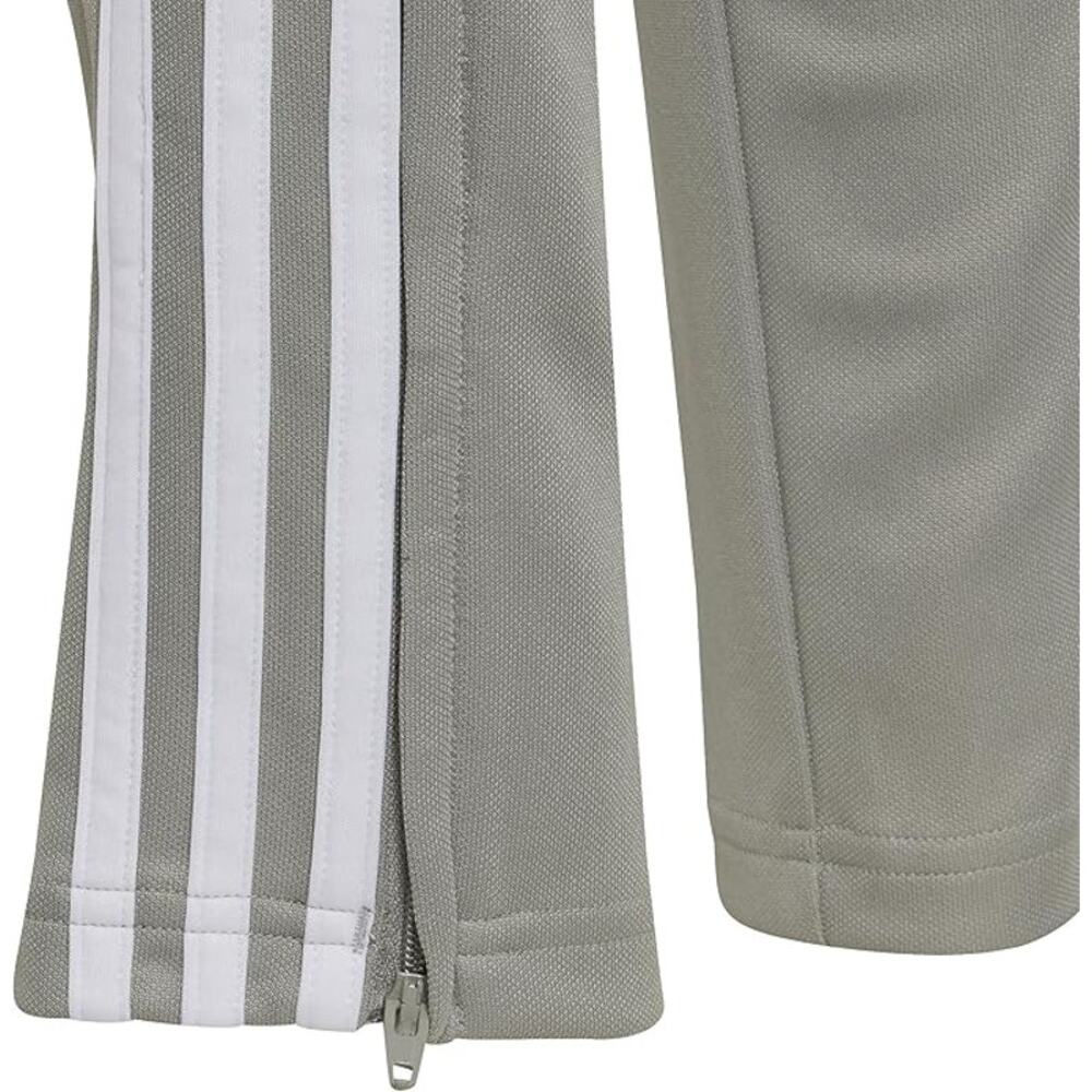 NWT adidas Unisex Kid's Tiro 24 Training Pants, Team Mid Grey/White-SZ M